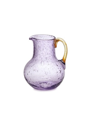 Main View - 点击放大 - LA ROMAINE EDITIONS - The Small Round Bubble Decanter — Purple/Red