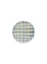 首图 –点击放大 - LA ROMAINE EDITIONS - Check Dessert Plate — Green/Blue