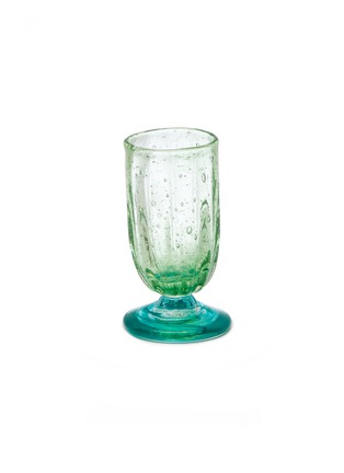 Main View - 点击放大 - LA ROMAINE EDITIONS - The Praline Glass — Green/Turquoise