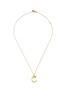 首图 - 点击放大 - BEA BONGIASCA - Half Enamel Initial 'C' 9K Gold Pendant Necklace