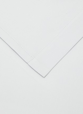 Detail View - 点击放大 - CELSO DE LEMOS - Amanda King Size Flat Sheet — Perle