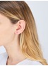 细节 - 点击放大 - BEA BONGIASCA - Mini Loop 9K Gold Single Earring
