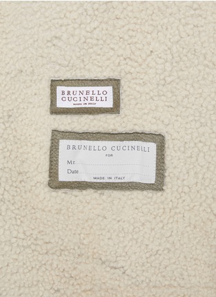  - BRUNELLO CUCINELLI - 皮毛拉链夹克