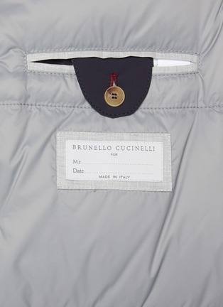  - BRUNELLO CUCINELLI - 可拆卸连帽按扣马甲