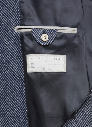  - BRUNELLO CUCINELLI - 羊毛混纺西装夹克