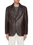 首图 - 点击放大 - BRUNELLO CUCINELLI - Single Breasted Leather Blazer