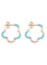 首图 - 点击放大 - BEA BONGIASCA - B Mini Enamel 9K Gold Earrings