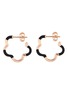 首图 - 点击放大 - BEA BONGIASCA - B Mini Enamel 9K Gold Earrings