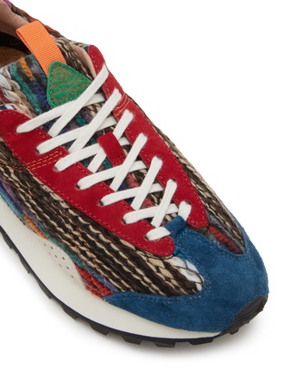 细节 - 点击放大 - FLOWER MOUNTAIN - New Asuka Uni Suede Wool Women's Sneakers