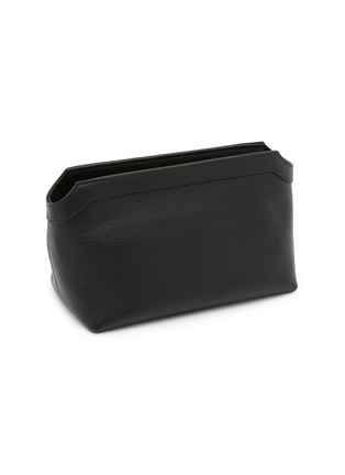 模特儿示范图 - 点击放大 - THE ROW - Terrasse Leather Pouch