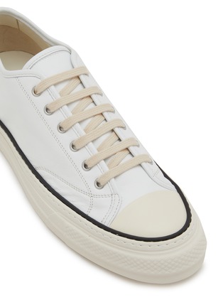 细节 - 点击放大 - COMMON PROJECTS - Tournament Low Top Leather Men's Sneakers