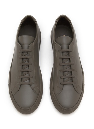 细节 - 点击放大 - COMMON PROJECTS - Original Achilles Low Top Leather Men's Sneakers