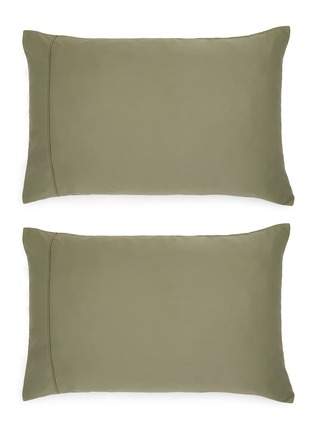 Main View - 点击放大 - NAKEDLAB - Bamboo Pillow Case Set Of 2 — Khaki Green