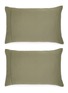 Main View - 点击放大 - NAKEDLAB - Bamboo Pillow Case Set Of 2 — Khaki Green