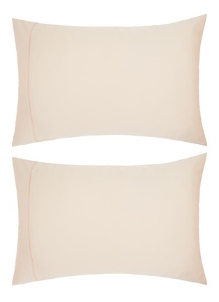 首图 –点击放大 - NAKEDLAB - Bamboo Pillow Case Set Of 2 — Salmon