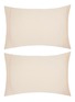首图 –点击放大 - NAKEDLAB - Bamboo Pillow Case Set Of 2 — Salmon