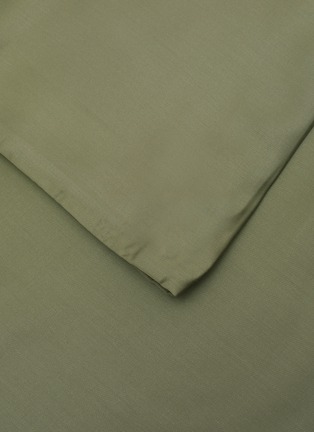 Detail View - 点击放大 - NAKEDLAB - Bamboo King Size Duvet Cover — Khaki Green