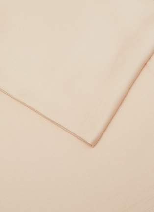 Detail View - 点击放大 - NAKEDLAB - Bamboo King Size Flat Sheet — Salmon