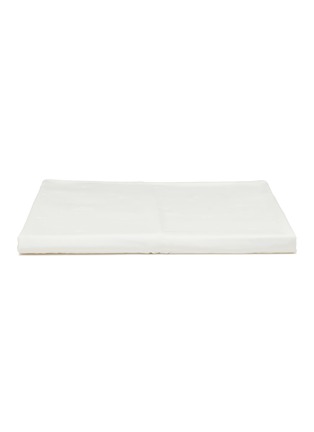 Main View - 点击放大 - NAKEDLAB - Modal King Size Dobby Embroidery Duvet Cover — White on White