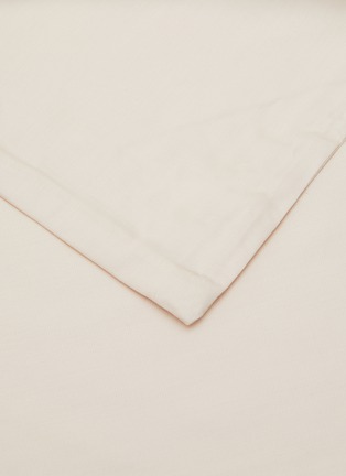 Detail View - 点击放大 - NAKEDLAB - Twin Size Bamboo  Duvet Cover — Salmon