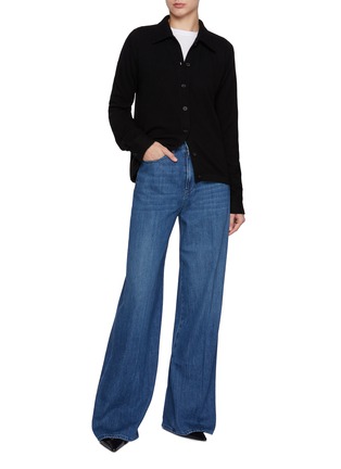 模特儿示范图 - 点击放大 - 3X1 - Flip Medium Wash Jeans