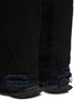  - BALENCIAGA - Dark Wash Wide Leg Double Knee Drawstring Jeans