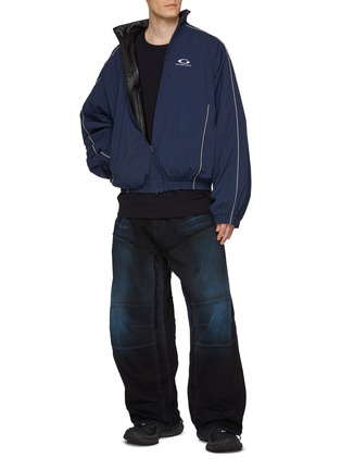 模特儿示范图 - 点击放大 - BALENCIAGA - Loop Sports Logo Tracksuit Jacket