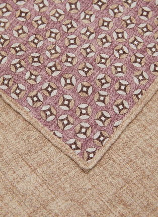 细节 - 点击放大 - BRUNELLO CUCINELLI - Paisley Silk Pocket Square