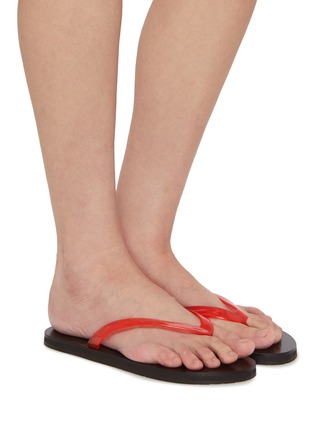 模特儿示范图 - 点击放大 - ANCIENT GREEK SANDALS - Saionara Jelly Sandals