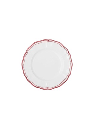 Main View - 点击放大 - SUMMERILL & BISHOP - Double Rim Scalloped Side Plate — Red