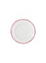 Main View - 点击放大 - SUMMERILL & BISHOP - Double Rim Scalloped Soup Plate — Red