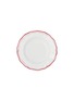 Main View - 点击放大 - SUMMERILL & BISHOP - Double Rim Scalloped Dinner Plate — Red