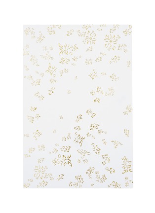 Detail View - 点击放大 - SUMMERILL & BISHOP - Bernadette's Falling Flower Gold Foil Table Menu — Set of 12