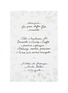 Detail View - 点击放大 - SUMMERILL & BISHOP - Bernadette's Falling Flower Gold Foil Table Menu — Set of 12