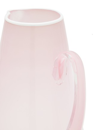 Detail View - 点击放大 - SUMMERILL & BISHOP - Bumba Glass Inverted Jug 3L — Rose Pink