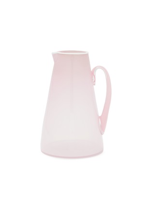 Main View - 点击放大 - SUMMERILL & BISHOP - Bumba Glass Inverted Jug 3L — Rose Pink