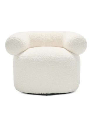 Detail View - 点击放大 - ELLISON STUDIOS - Huggy Swivel Armchair — Montauk Off-White