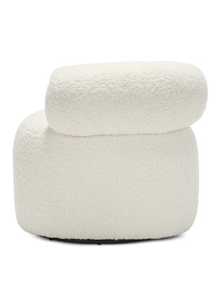 Detail View - 点击放大 - ELLISON STUDIOS - Huggy Swivel Armchair — Montauk Off-White