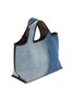 细节 - 点击放大 - 3.1 PHILLIP LIM - Small Washed Denim Market Tote Bag