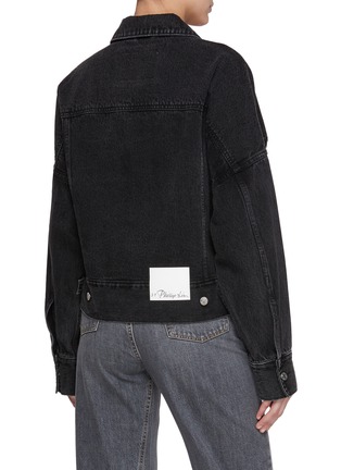 背面 - 点击放大 - 3.1 PHILLIP LIM - Boxy Dark Wash Denim Jacket