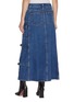 背面 - 点击放大 - 3.1 PHILLIP LIM - Medium Wash Denim Utility Maxi Skirt