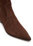 细节 - 点击放大 - AQUAZZURA - Brunswick Western 45 Suede Booties