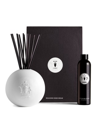 Main View - 点击放大 - L'OBJET(APOTHECARY) - Rose Noire Porcelain Diffuser Set