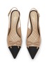 细节 - 点击放大 - SAM EDELMAN - Willette 65 Leather Slingback Pumps