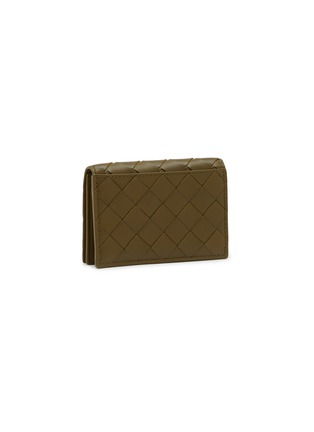 模特儿示范图 - 点击放大 - BOTTEGA VENETA - Intrecciato Leather Business Card Case