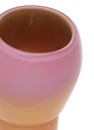 细节 –点击放大 - DAVID VALNER STUDIO - Little Fungus Vase — Gloss Pink & Yellow