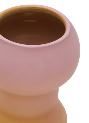 细节 –点击放大 - DAVID VALNER STUDIO - Medium Fungus Vase — Matt Purple & Beige