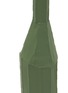 细节 –点击放大 - PAOLA PARONETTO - Bottle Sculpture — Dark Green