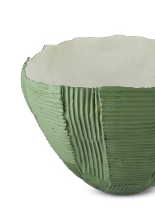 Detail View - 点击放大 - PAOLA PARONETTO - Bowl Sculpture — Dark Green