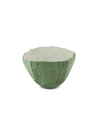 Main View - 点击放大 - PAOLA PARONETTO - Bowl Sculpture — Dark Green